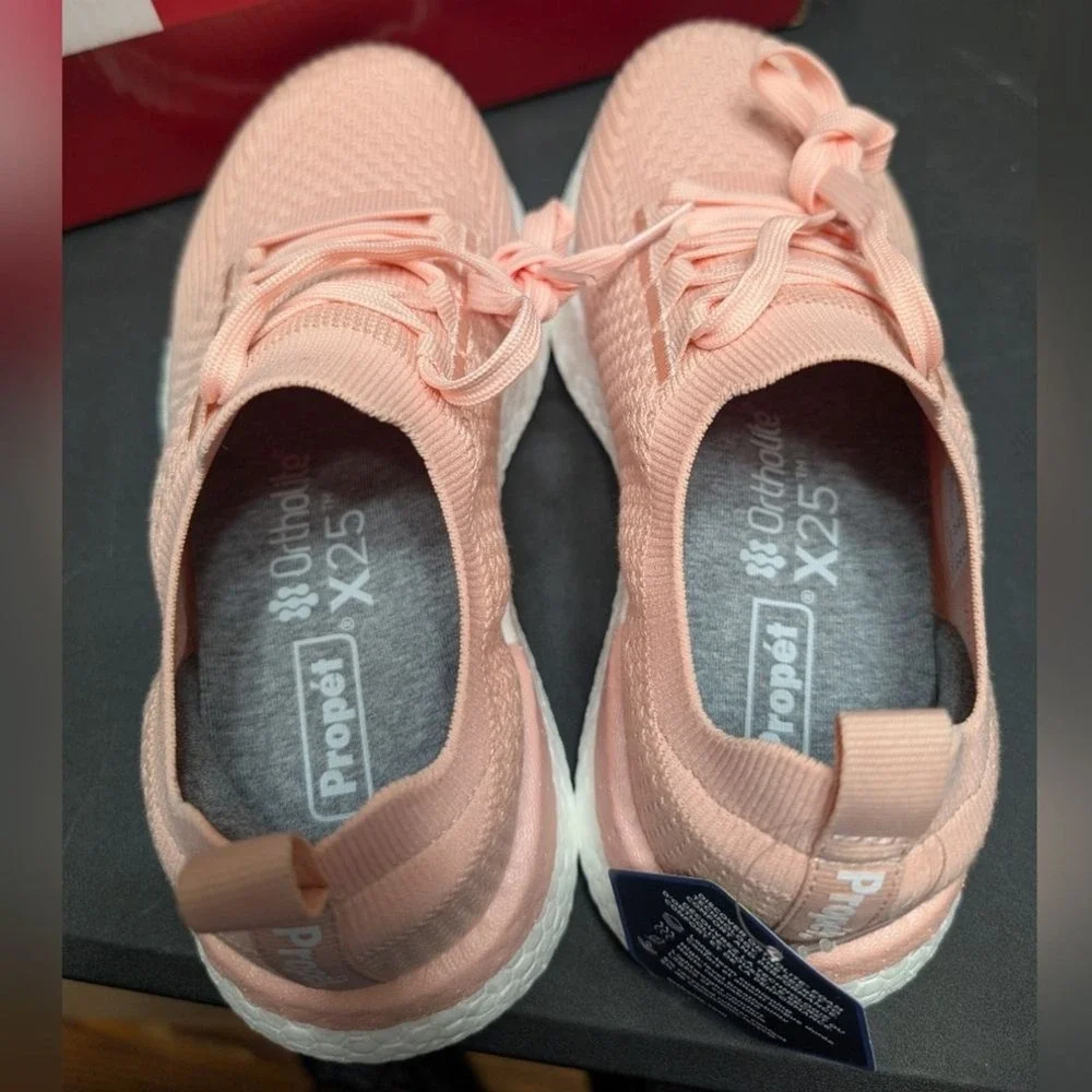 Propet Pink B10 Unite Women's Knit Ortholite Comfort Casual Sneaker Size 5 W(D)